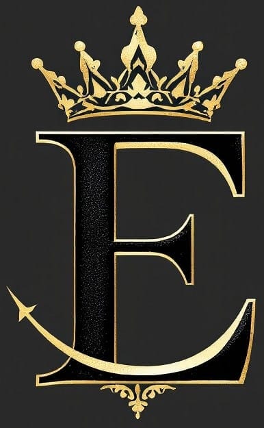 E with crown icon Lumora Fashion